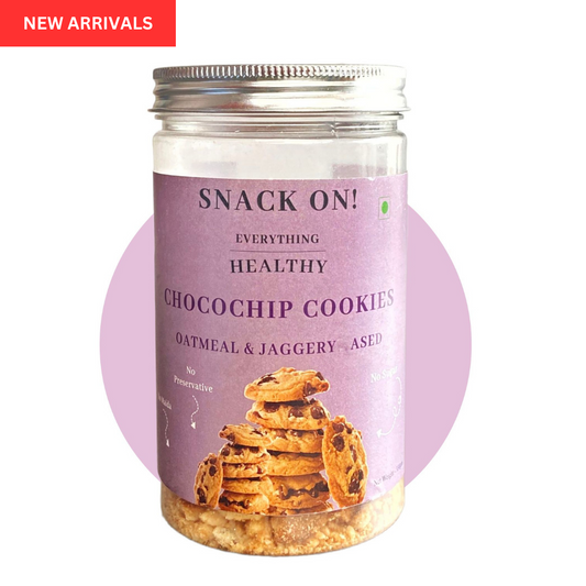 Chocochip Cookies Oatmeal & Jaggery Based