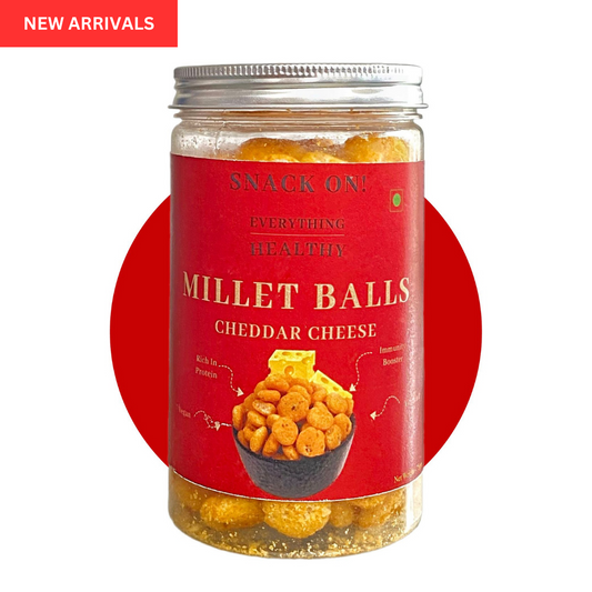 Millet Balls Cheddar Cheese